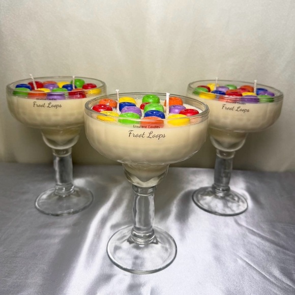 Froot Loops Scented Candle - Picture 2 of 2